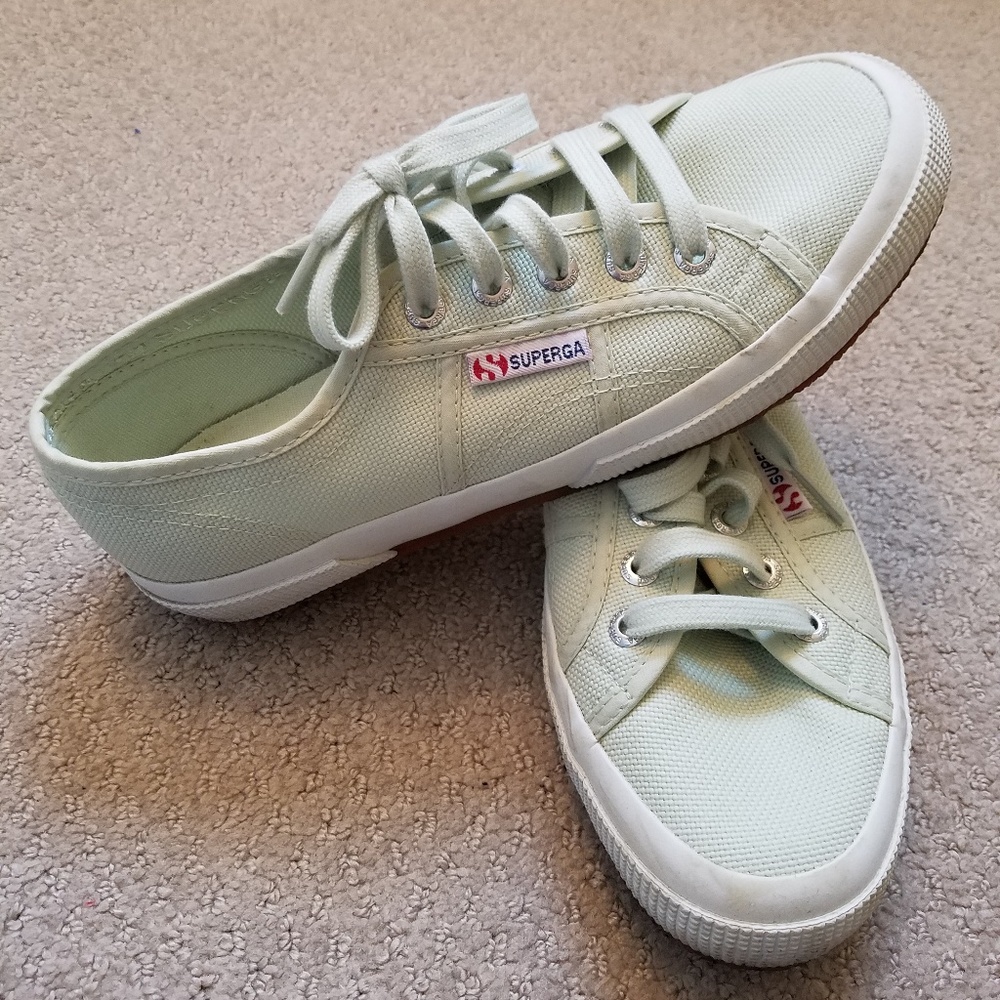 Spring Green (Mint) Superga Sneakers